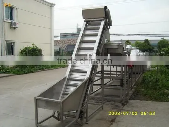Stainless Steel Belt Food Vegetable Fruit Hoisting Machine Elevator Hoister