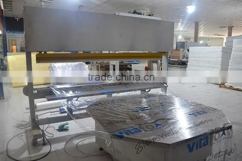 high quality Mattress film packing machine