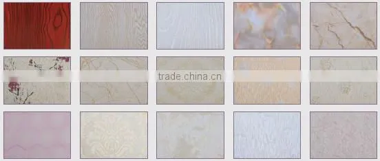 Indoor decorative Eco-friendly laminated WPC panel
