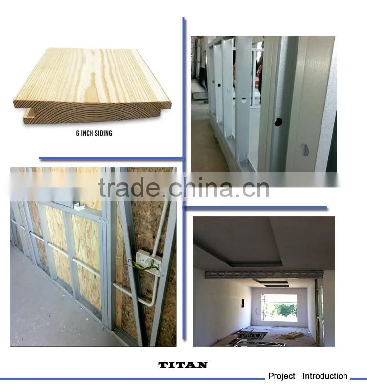 Low Cost Light Steel Prefabricated Living Quarter