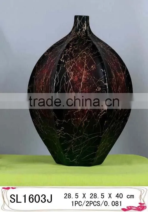 2015 new red vase decorative vase sale