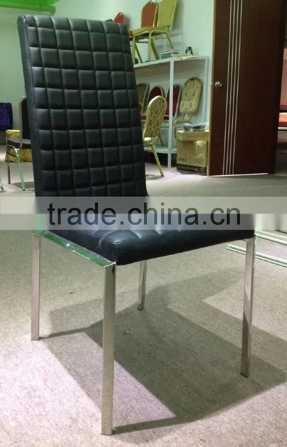 modern italian pu leather banquet chair