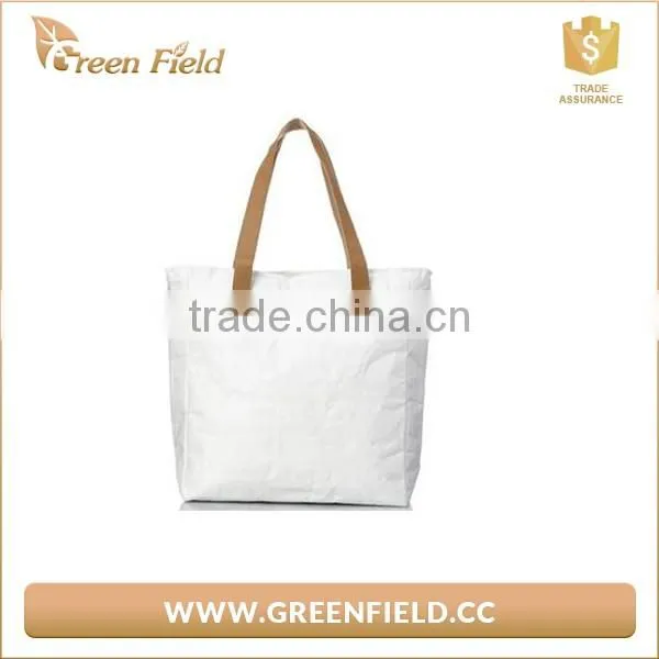 Customize washable kraft paper shopping bag