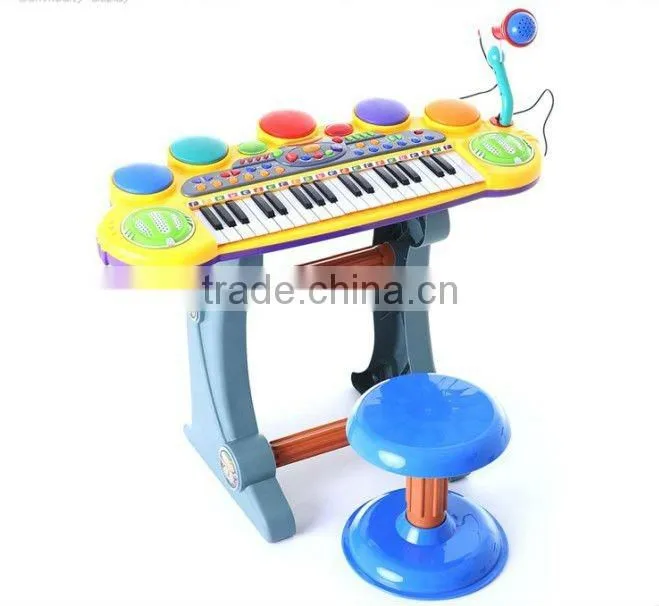 Supply fashion plastic cute electronic organ toys kid small order
