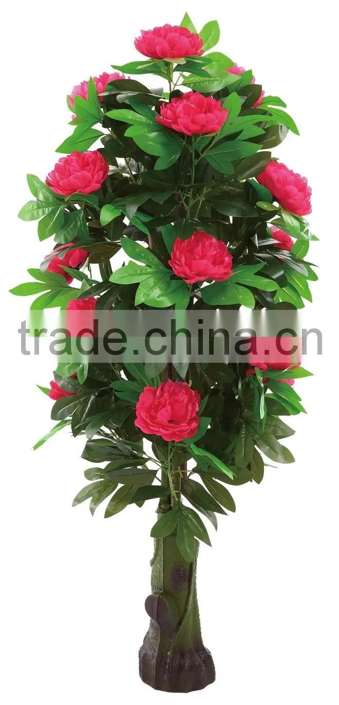 Artificial cherry blossom tree with silk flowers