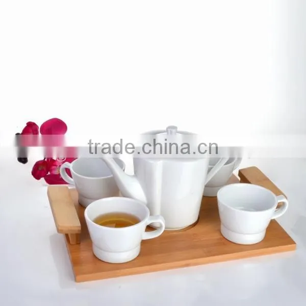 Food grade white porcelain,ceramic chinese tea cup set for dinner