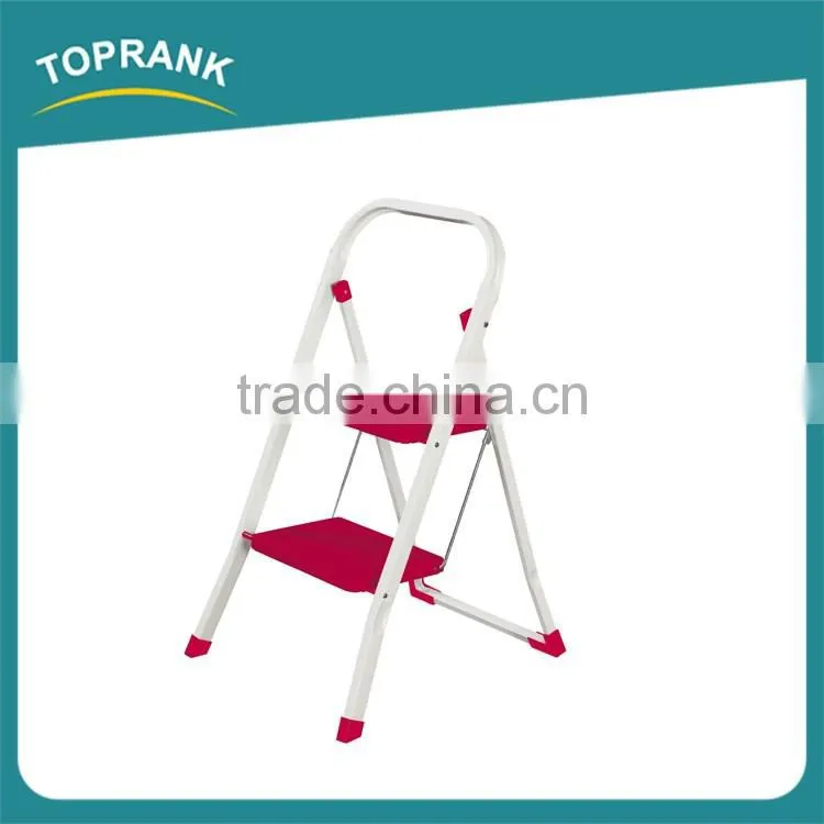 China manufacturer 2 step flexible tripod aluminium ladder portable ladder