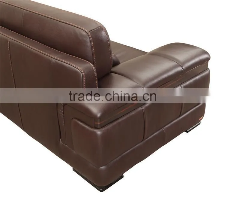 luxury italian leather american design reclining sectional sofa
