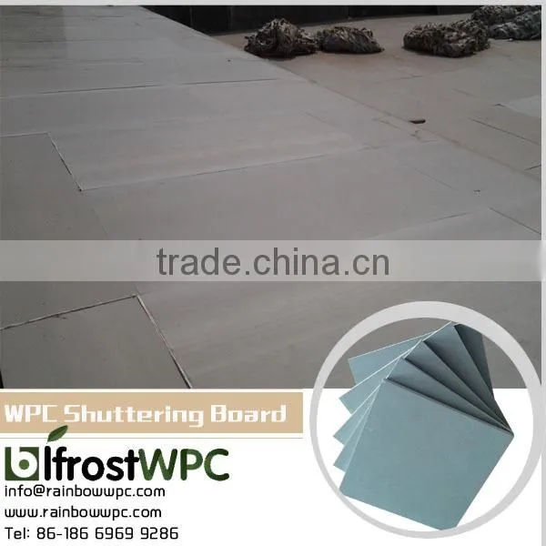 high quality Excellent Reusable WPC Plastic Formwork For Column Concrete
