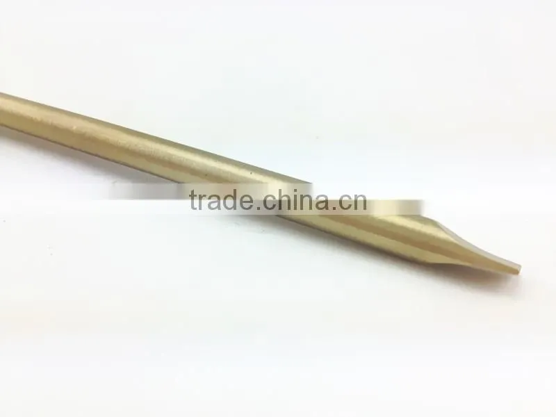 Non-Sparking Aluminum Bronze Slotted Screwdriver,Explosion-proof Al-Br Screwdriver