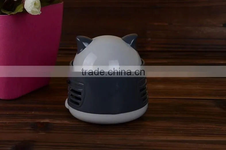 handy battery powered vacuum cleaner Owl mini desk hand vacuum cleaner