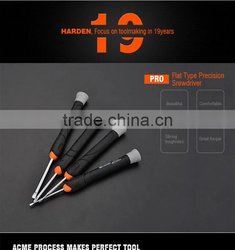 Flat type precision screwdriver /CRV easy operation screwdriver