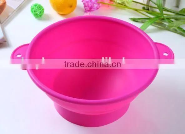 Flexible Microwave Fold Bowl,Silicone Bowl