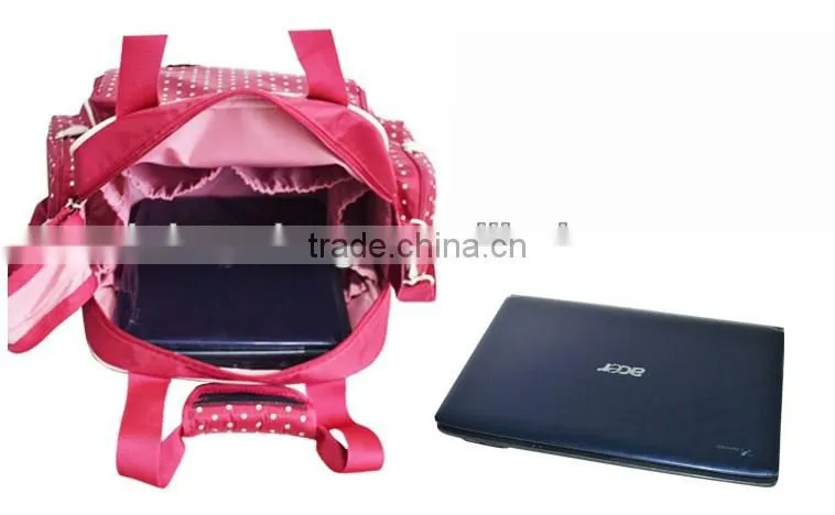Cute Pink Pots Diaper Backpack