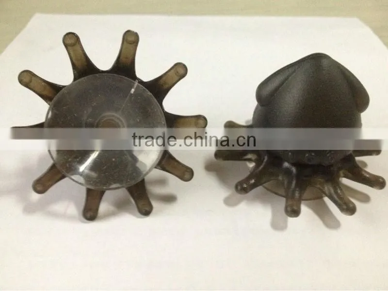 octopus plastic massager with pvc suction