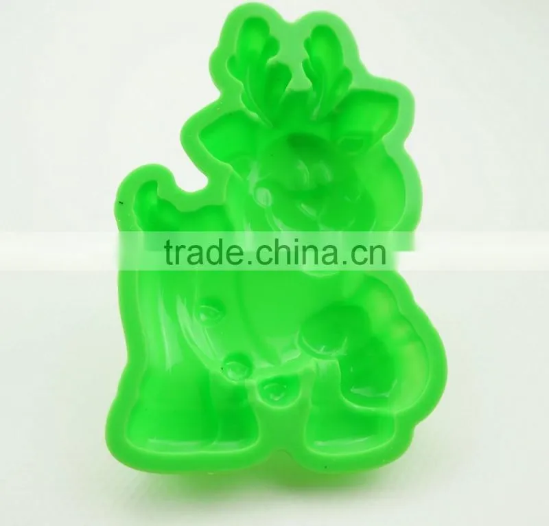 11186 cow shape silicone chocolate mould,soap mold,diy cake mould