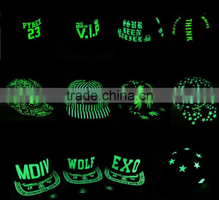 Noctilucence Hip Hop Hat Snapback Cap Fashion Design Cap&Hat