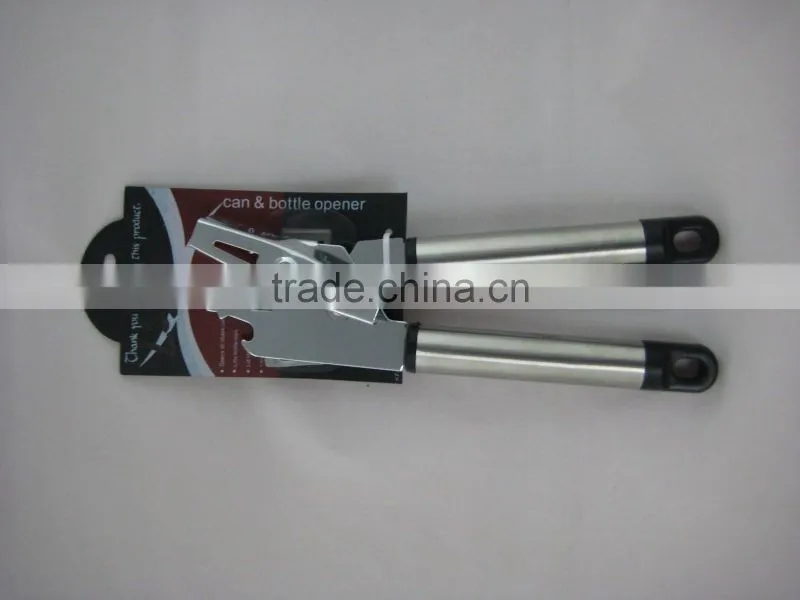 Imitation-wood plastic handle CAN OPENER
