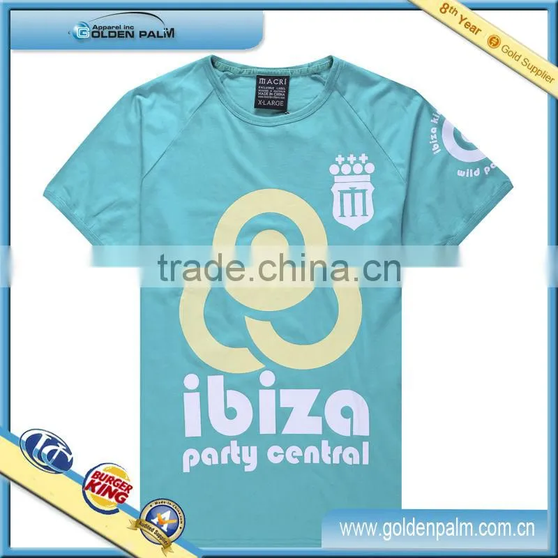 Factory customer t shirt screen printing