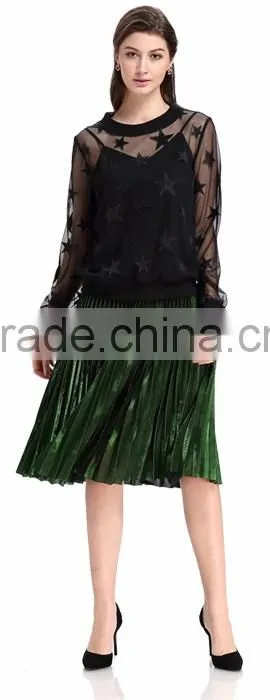 Domin fashion factory latest images of chiffon tops
