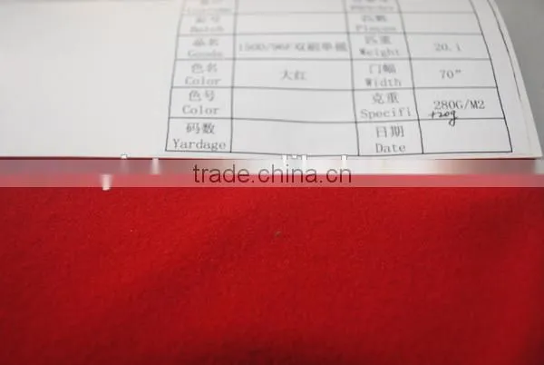 cheap 100% polyester polar fleece fabric(DTY)