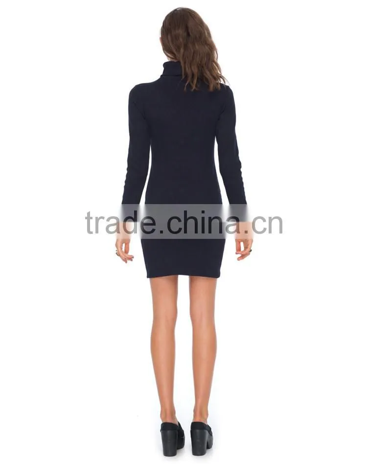 OEM alibaba china long sleeve bandage party dress for young ladies