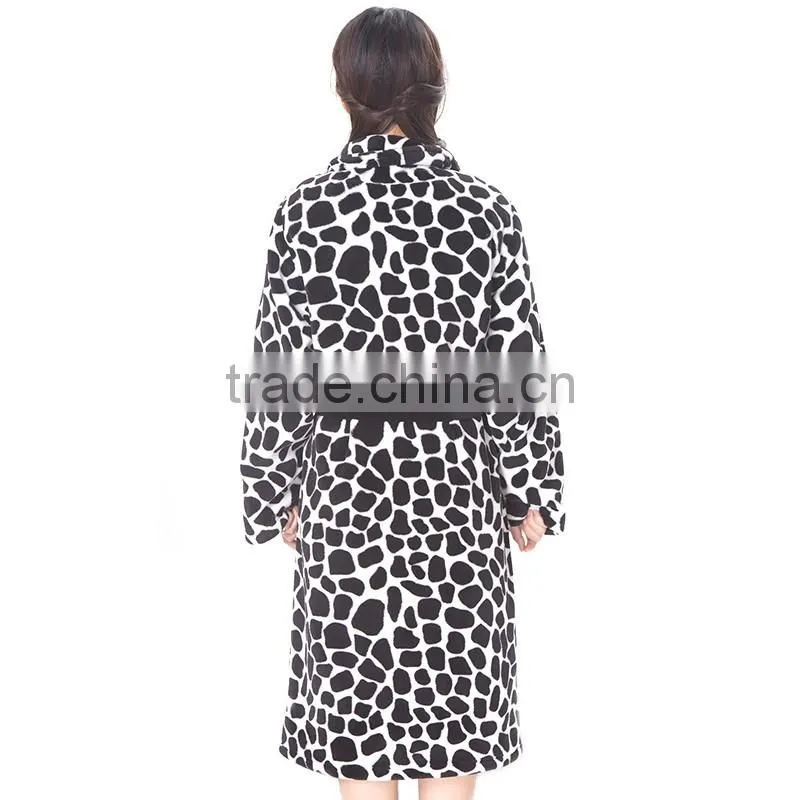 ladies winter coral fleece women sexy night wear