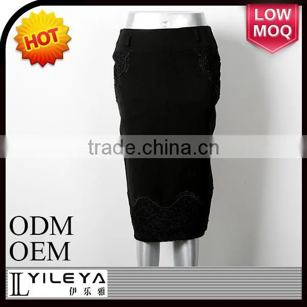 YILEYA new design high waist narrow ladies working skirt