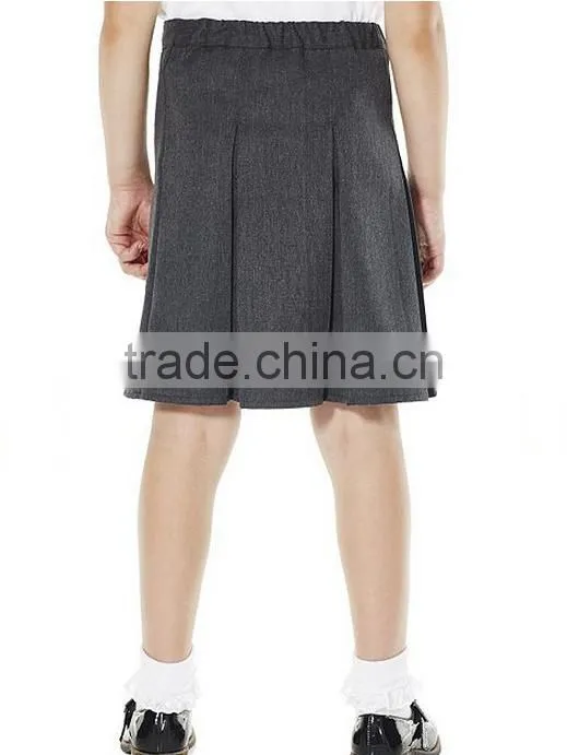 wholesale grey girls sexy school uniform skirts design