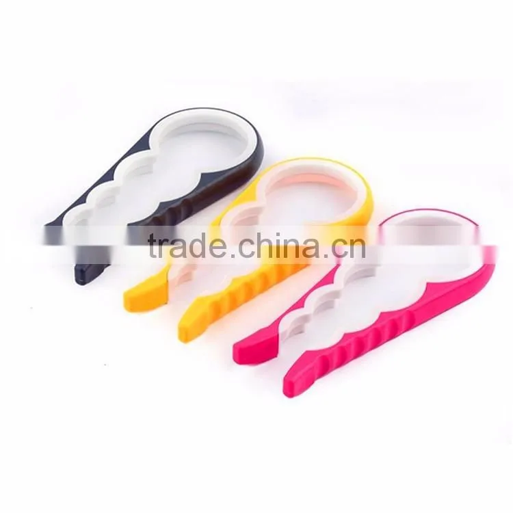 4 in 1 Creative multifunction Gourd-shaped Can Opener Screw Cap Jar Bottle Wrench Kitchen Tool