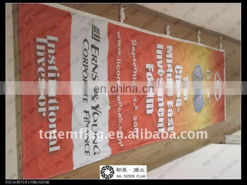Decorative Outdoor Banner , Outdoor Vinyl Banners , Vinyl Banners