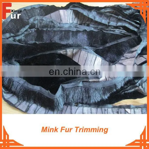 Mink Fur Trimming By Mink Tail