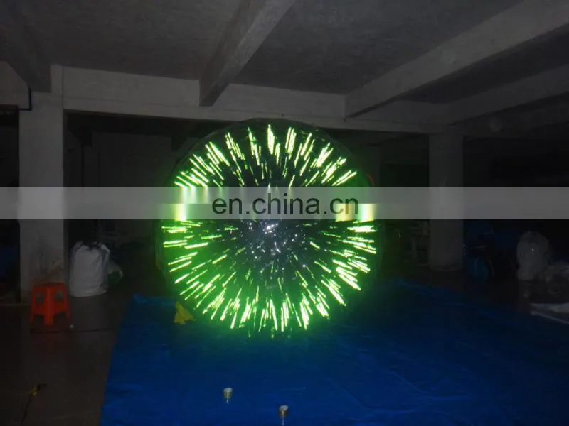 cheap Inflatable shiny lights zorb balls for sale