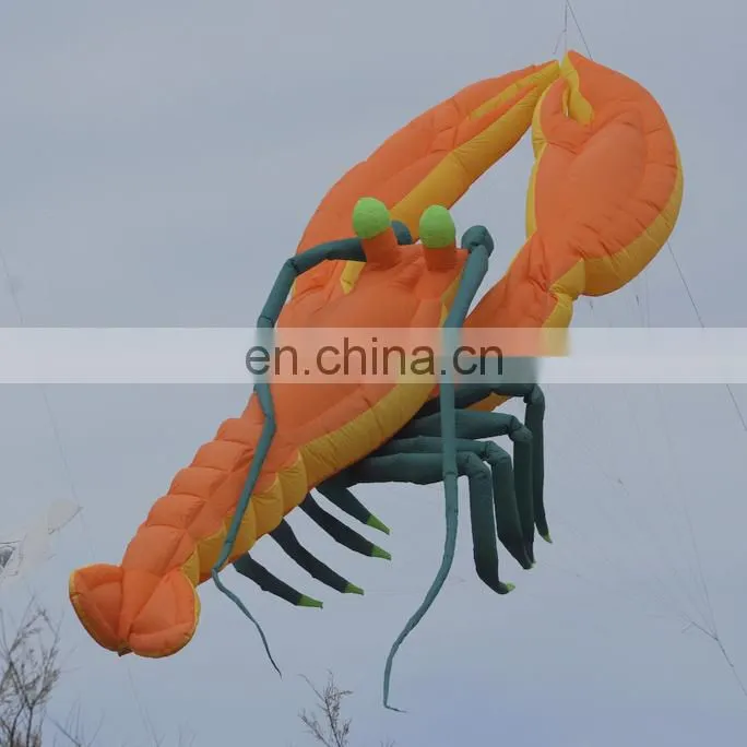 outdoor advertising inflatable flying lobster for sale