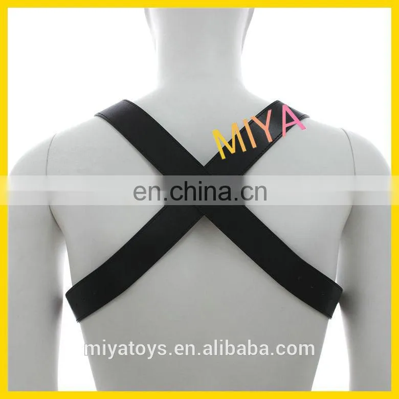 Leather Harness with Stud Detailing
