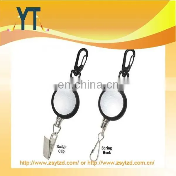Retractable Transparent Badge Reel