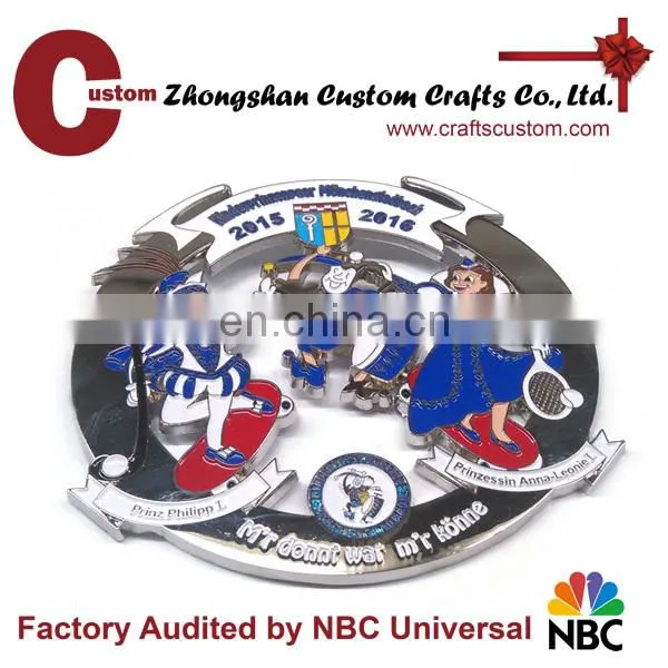 Top sell factory price newest product 2016 custom sports souvenir medal