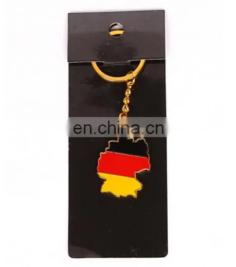 color enamel country flag map logo keychains custom football team logo keychains fan's gifts 2018 world cup game gifts