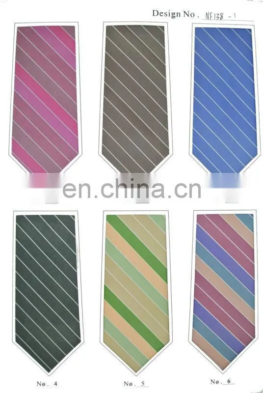 silk or polyester woven tie fabric