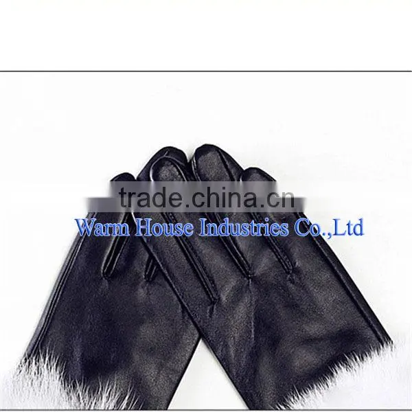 2016 Fashion High Quality Top Selling Quality Cheap Winter Women Dress Leather Gloves