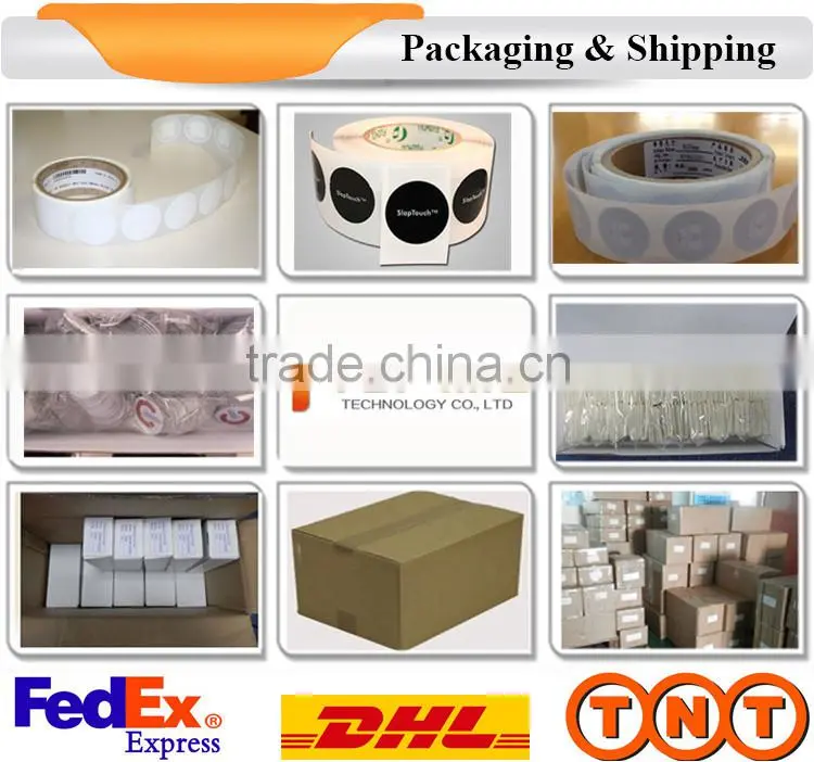 Programmable UHF Garment Rfid Smart Labels / Tags for Apparel Stock
