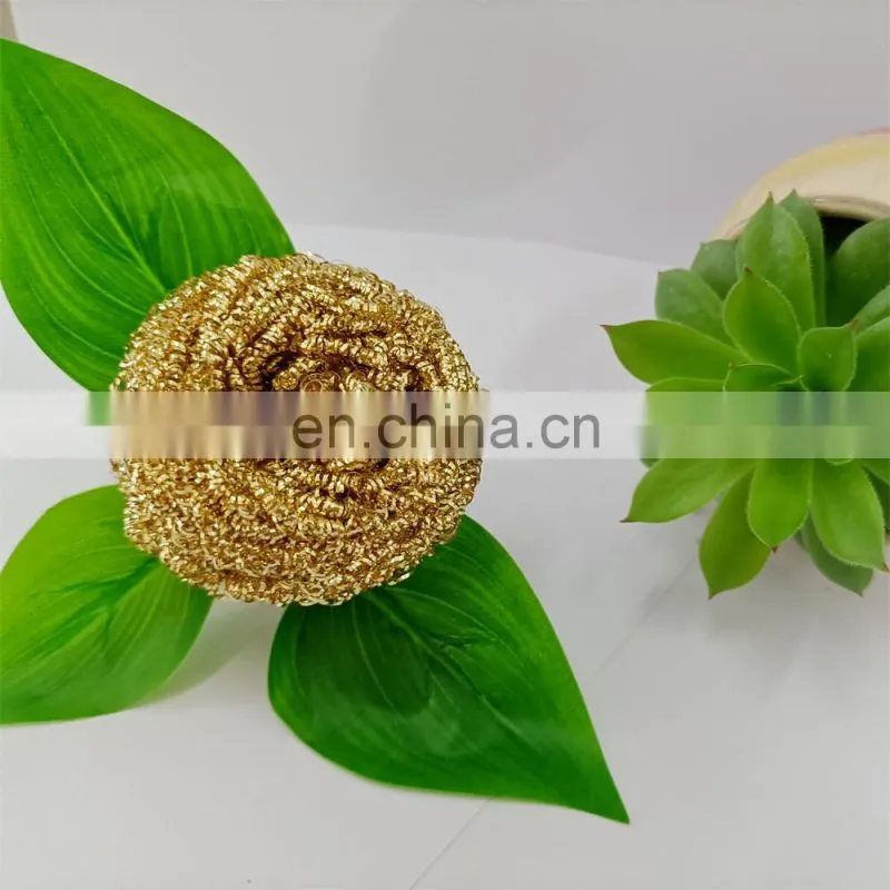 13g 99.99% pure copper scourer by steel wire wool scrubber making machine