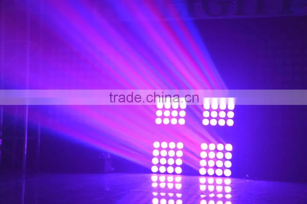 25pcs*9w RGB 3in1 Led Dot Matrix Light