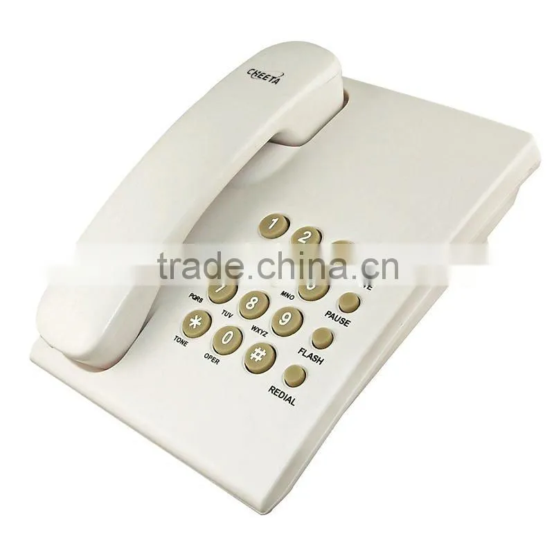 Black color T/P basic telephone