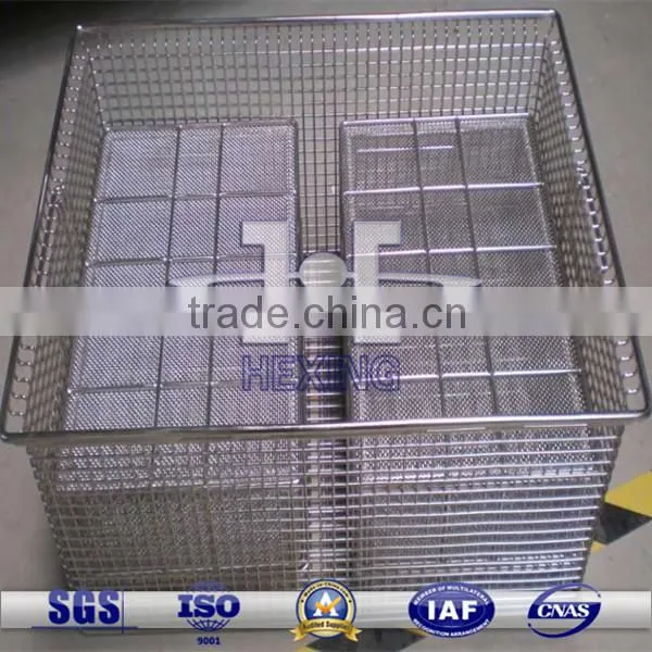 Metal Disinfection Basket for Medical Use