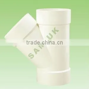 plastic casted fittings pvc-u 45 DEG ELBOW with socket