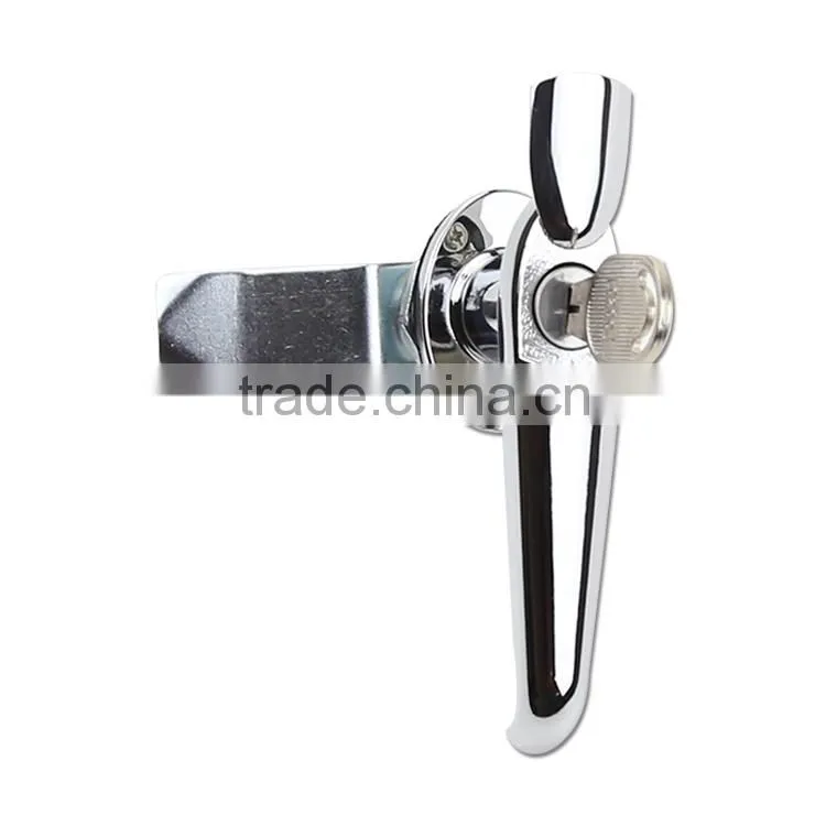 CE RoHS 2015 FEILEI MS308-3 CHINA OEM metal waterproof/ dustproof cabinet/gate/door L handle swing lock with cover