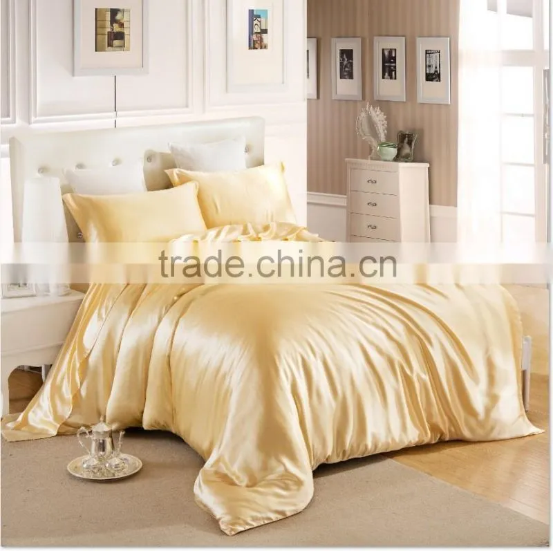 High quality 70% bamboo 30% organic cotton fabric bedding sheets