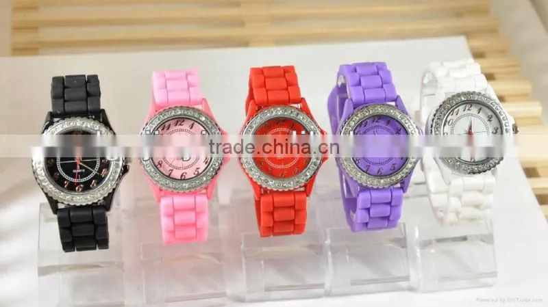 2013 New Design silicone flexible watches