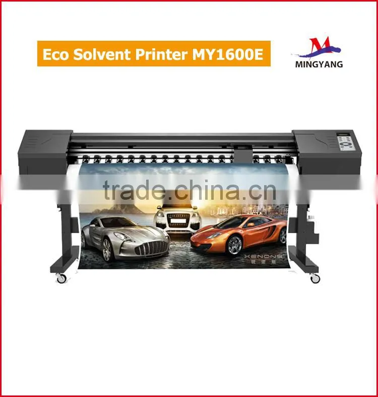1.6m DX7printhead eco solvent flatbed printer